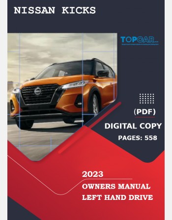 nissan kicks 2023 owners manual